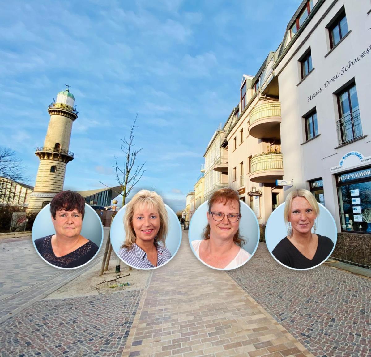 Haus Vier Freunde, Gabor Appartement Rostock Buitenkant foto